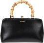 Jil Sander Zwarte Goji Bamboo Mini Tas Black Dames - Thumbnail 1