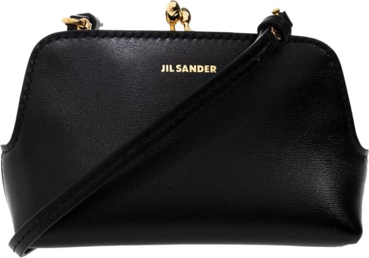 Jil Sander Goji Micro tas Zwart Dames