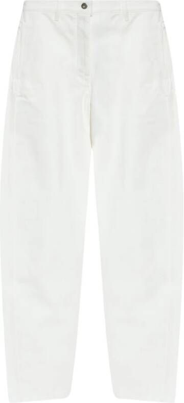Jil Sander High-rise jeans White Dames