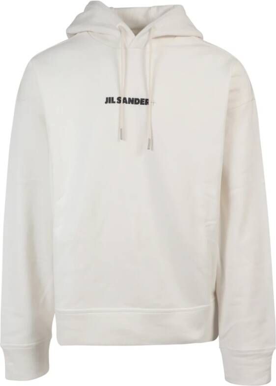 Jil Sander Hoodies Wit Heren