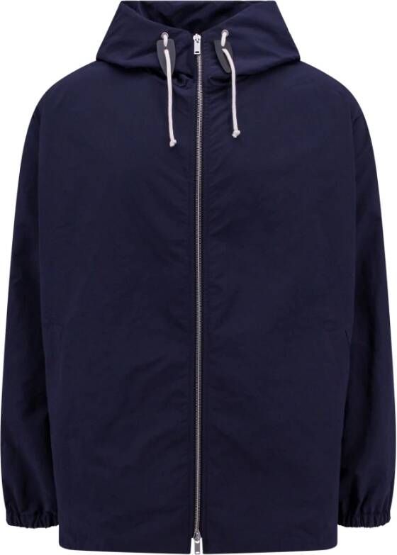 Jil Sander Jackets Blauw Heren