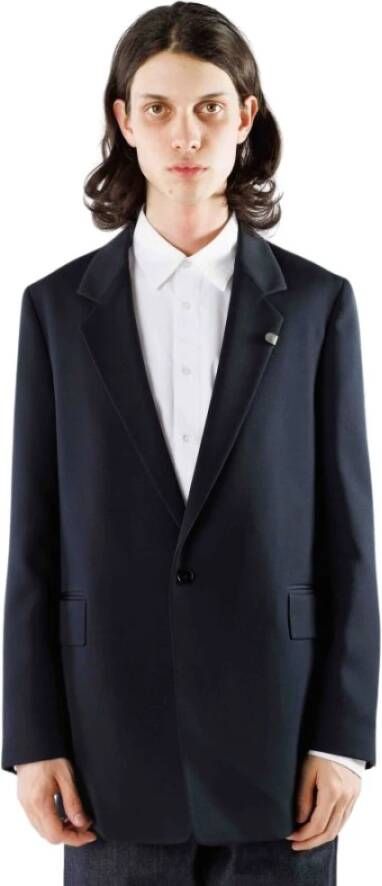 Jil Sander Jackets Blauw Heren