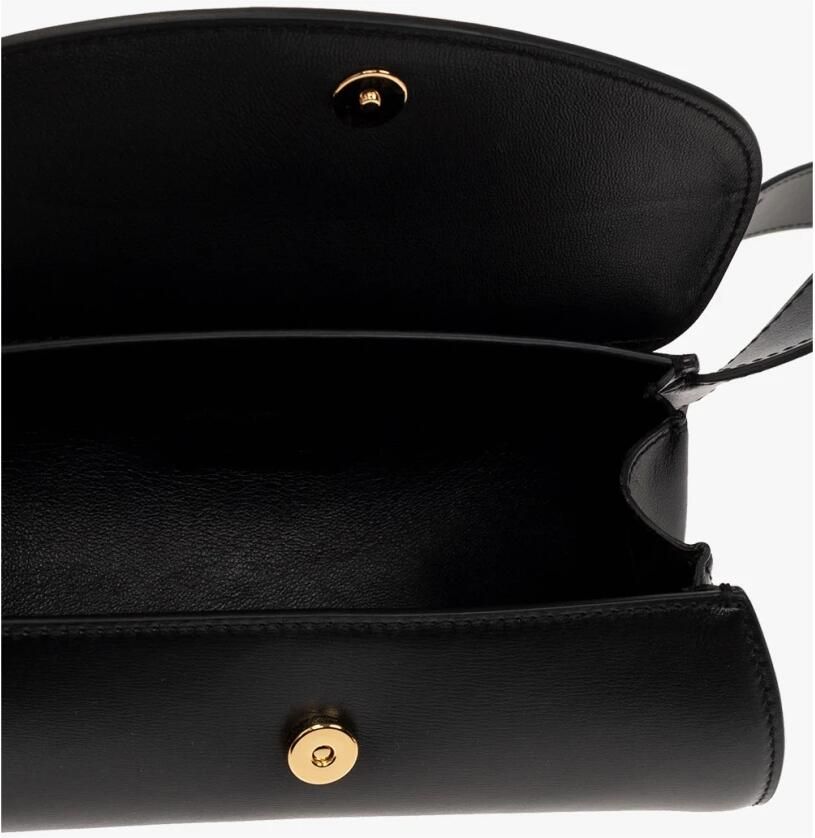 Jil Sander Shoppers Cannolo Mini Purse Leather Black in zwart - Foto 2