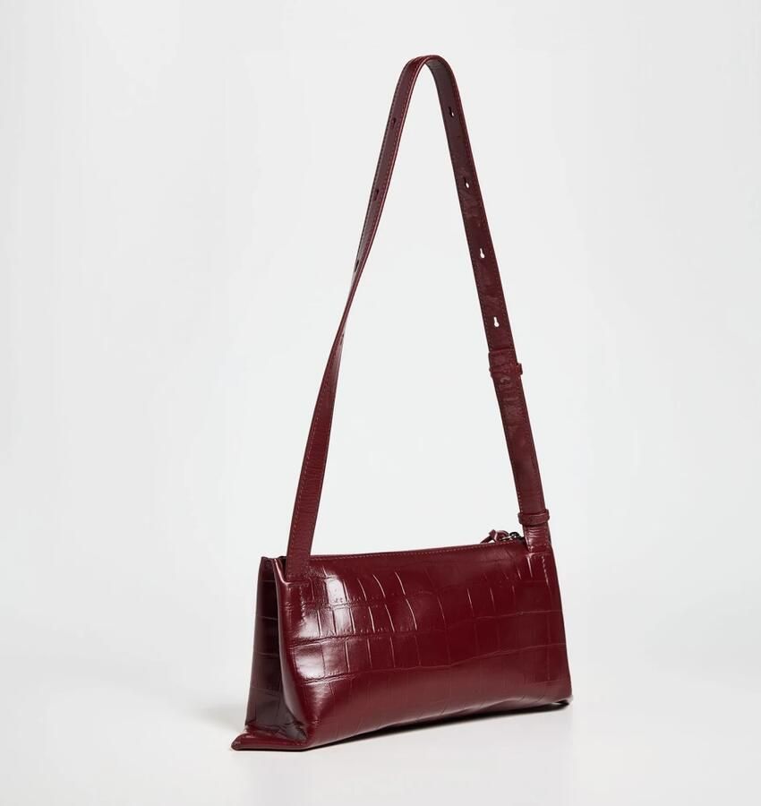 Jil Sander Empire SM Leren Tas Jasper Red Dames - Foto 3