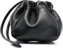 Jil Sander Mini Ripple Bucket Tas Zwart Dames - Thumbnail 1