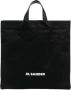 Jil Sander Logo-print Tote Bag voor Heren Zwart Heren - Thumbnail 1