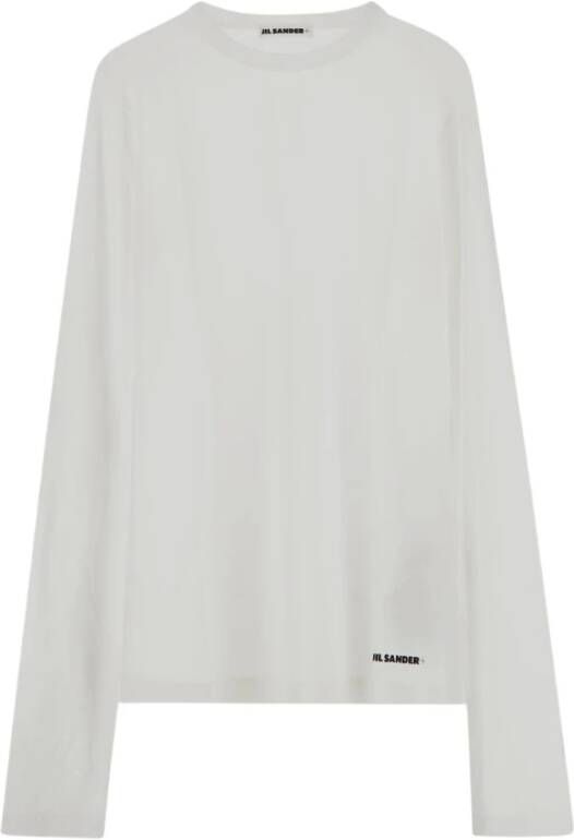 Jil Sander Long Sleeve Tops Wit Dames
