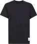 Jil Sander Minimalistisch Zwart T-Shirt met Logo Patch Zwart Heren - Thumbnail 1