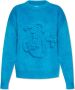 Jil Sander Mohair trui Blauw Dames - Thumbnail 1