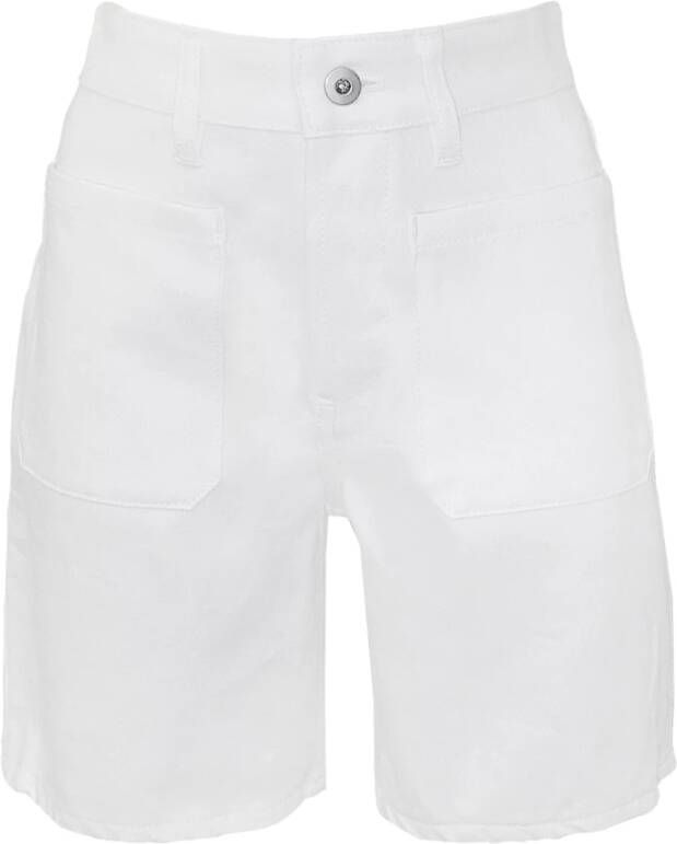 Jil Sander Natuurlijke denim shorts White Heren