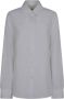 Jil Sander Katoenen Kraag Lange Mouw Shirt Wit White Dames - Thumbnail 1
