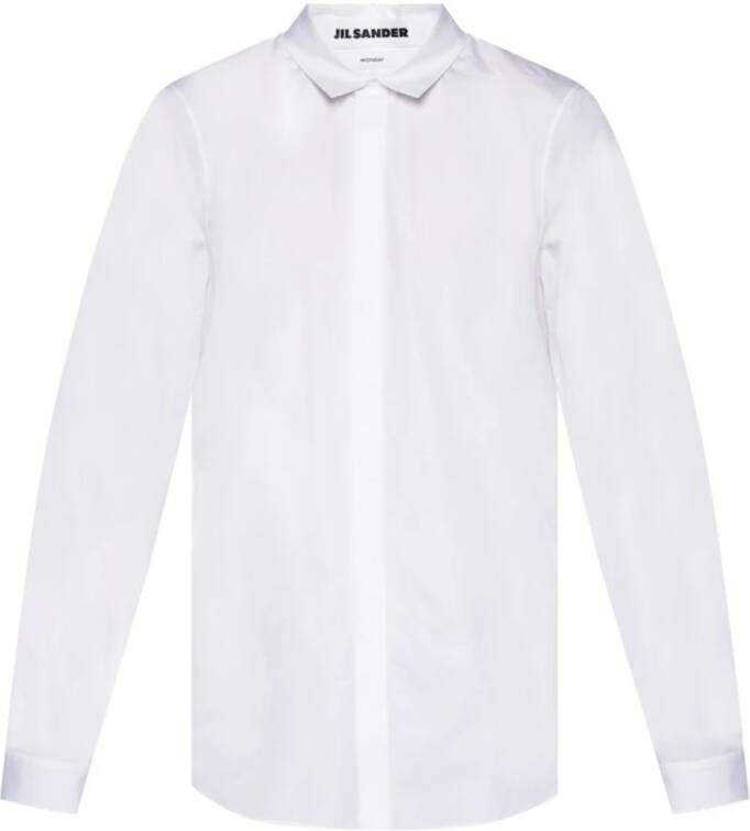 Jil Sander Normaal shirt White Heren