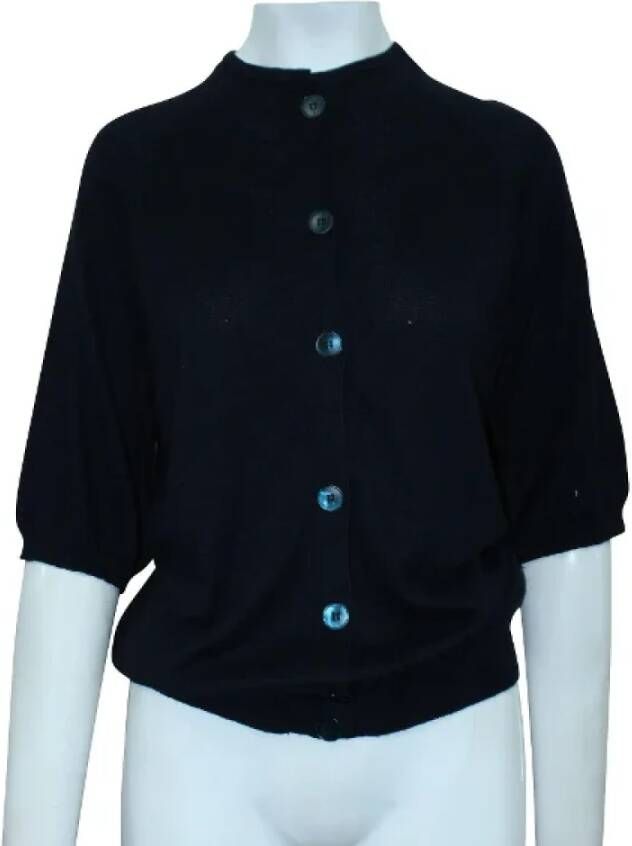 Jil Sander Pre-owned Cotton tops Blauw Dames