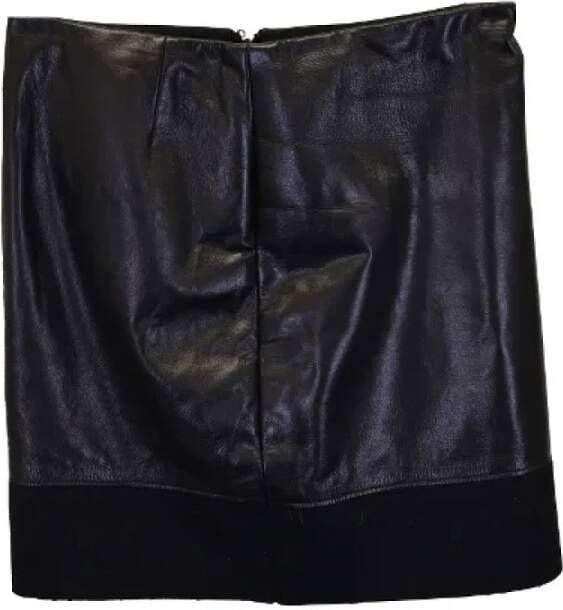 Jil Sander Pre-owned Leather bottoms Zwart Dames