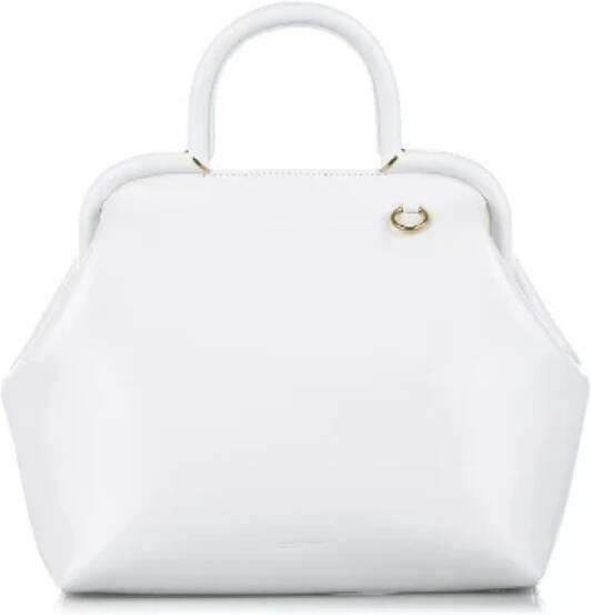 Jil Sander Pre-owned Leather handbags Wit Dames