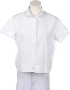 Jil Sander Pre-owned Pre-owned Cotton tops Wit Dames