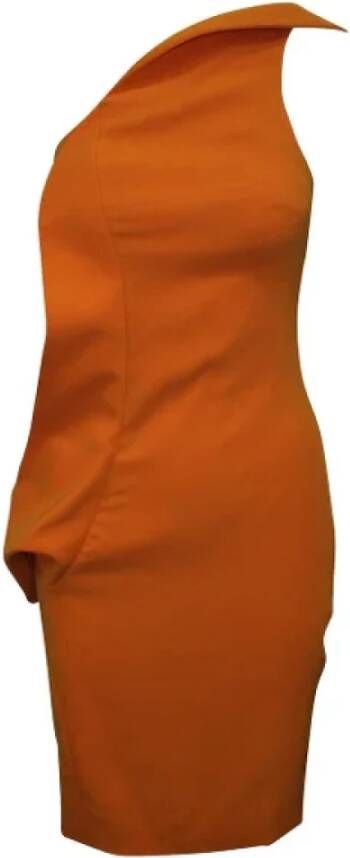 Jil Sander Pre-owned Fabric dresses Oranje Dames