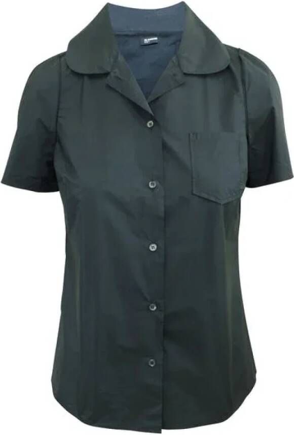 Jil Sander Pre-owned Polyester tops Blauw Dames