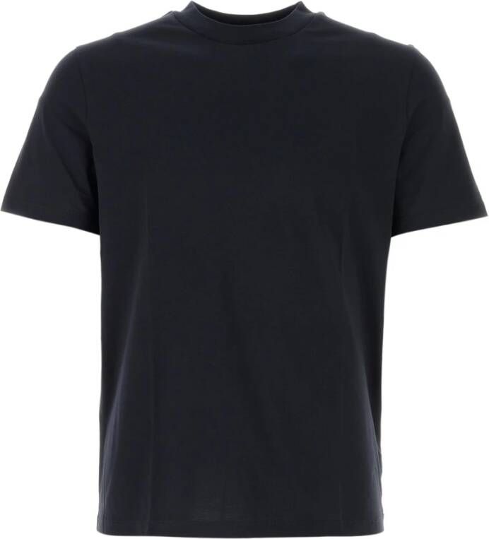 Jil Sander Premium Heren T-Shirt Tijdloze Klassieker Zwart Heren