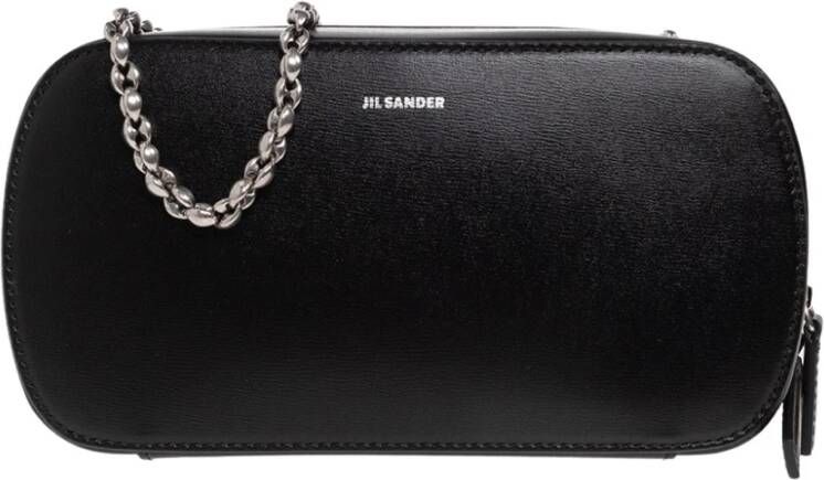 Jil Sander Schoudertas Zwart Dames