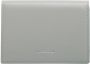 Jil Sander Sea Foam Kalfsleren Kaarthouder Grijs Dames - Thumbnail 1