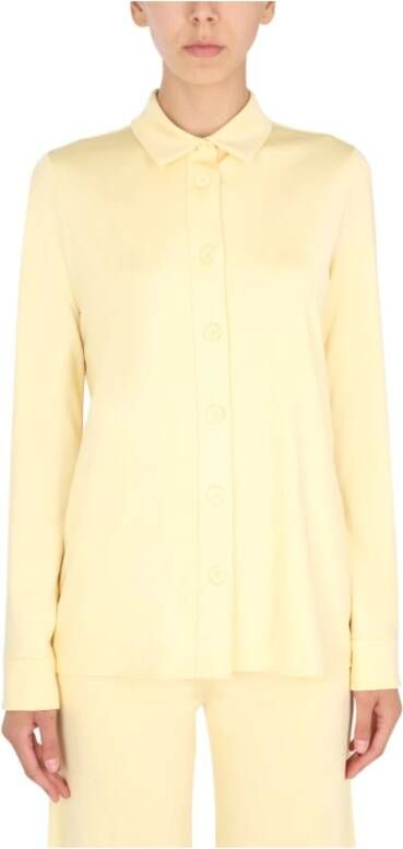 Jil Sander Shirt Geel Dames