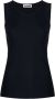 Jil Sander Sleeveless Tops Zwart Dames - Thumbnail 1