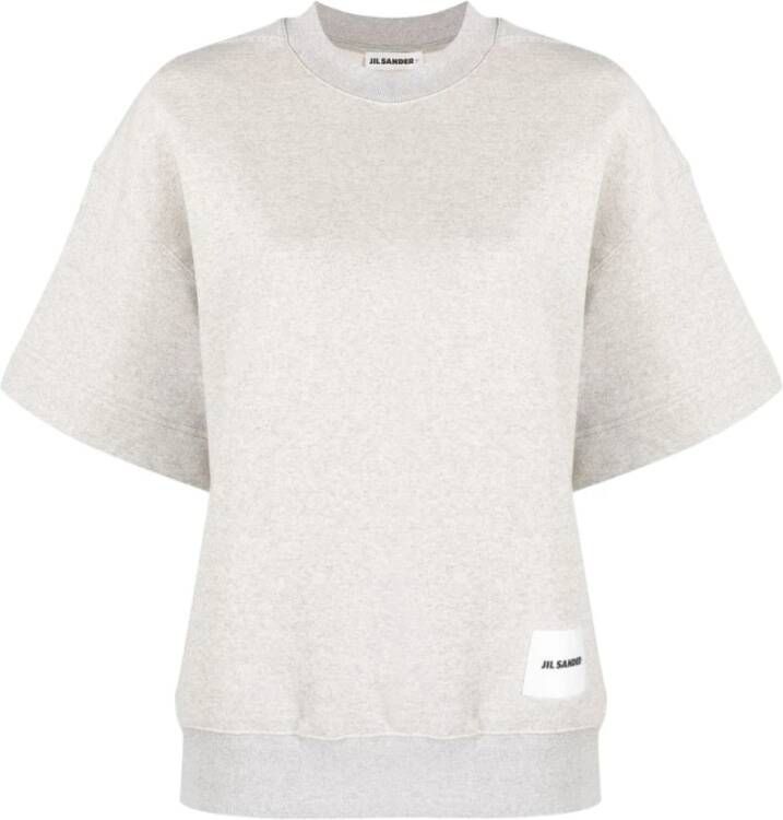 Jil Sander Stijlvolle T-shirt voor modebewuste vrouwen Grijs Dames