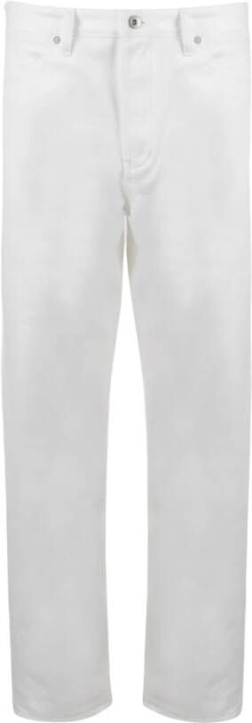 Jil Sander Straight Jeans Wit Heren