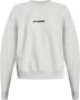 Jil Sander Grijze Sweatshirt Regular Fit Geschikt voor alle temperaturen 100% katoen Gray - Thumbnail 4