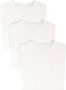 Jil Sander Minimalist Ribbed Crew Neck Cotton T-Shirt White Dames - Thumbnail 3