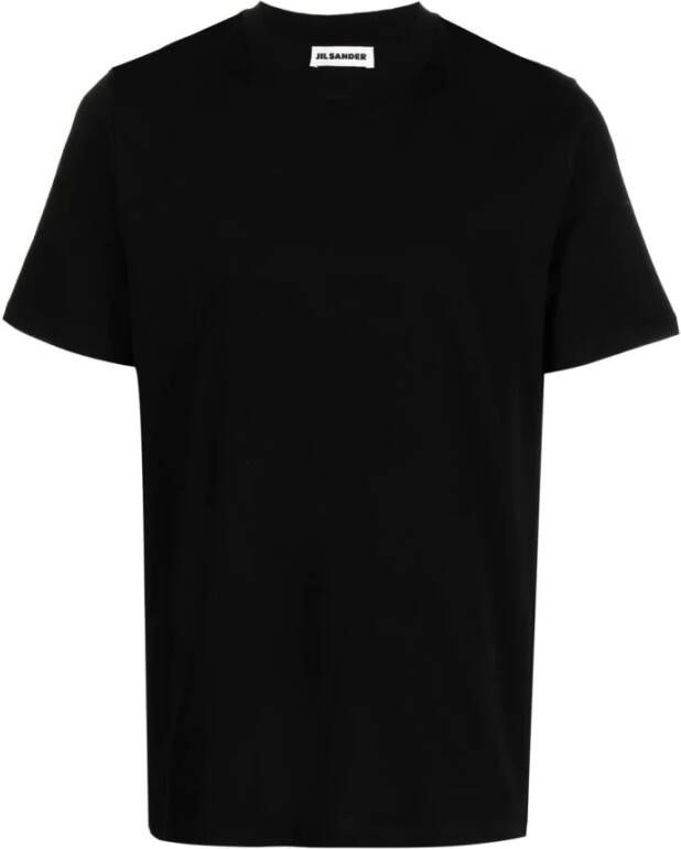 Jil Sander T-shirt Zwart Heren