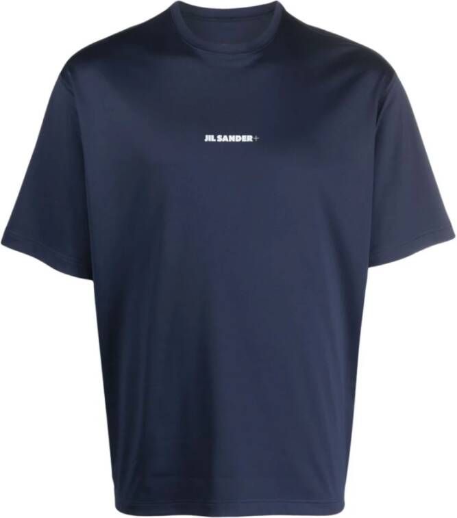 Jil Sander T-Shirts Blauw Heren