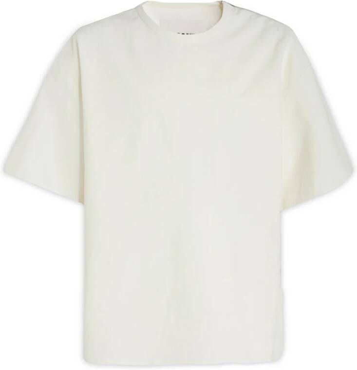 Jil Sander T-Shirts Klassieke Collectie Beige