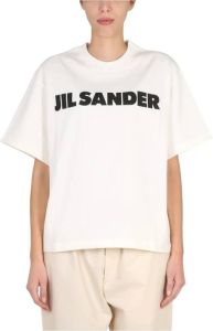 Jil Sander T-Shirts Wit Dames