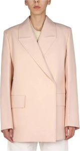 Jil Sander Tailored Jacket Roze Dames