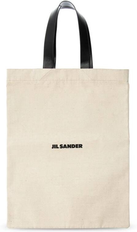 Jil Sander Shopper tas Beige Dames