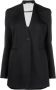 Jil Sander Verhoog je stijl met een compacte wollen blazer Zwart Dames - Thumbnail 1