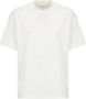 Jil Sander Witte Katoenen Jersey T-shirt voor Dames White Dames - Thumbnail 1
