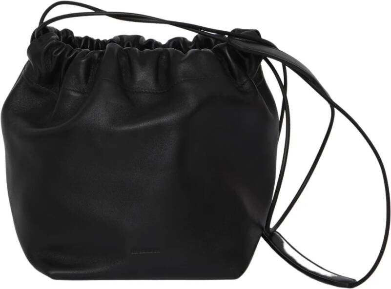 Jil Sander Women Bags Shoulder Bag Black Ss23 Zwart Dames