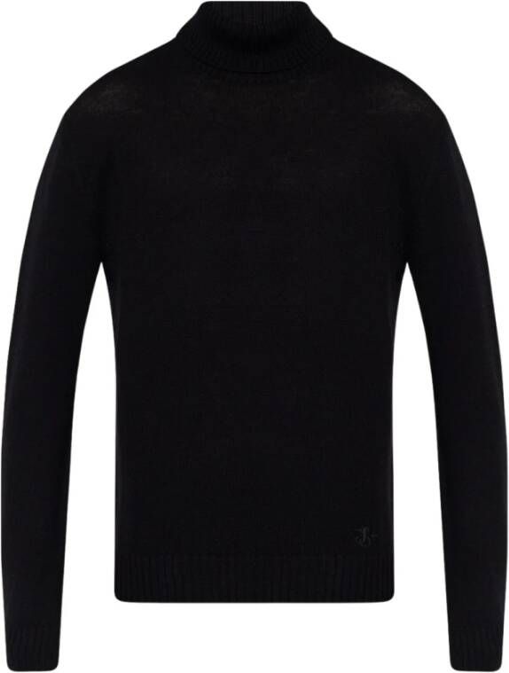 Jil Sander Wool turtleneck sweater Zwart Heren