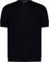 Jil Sander Zwarte Merino Wol Truien met Korte Mouwen Zwart Heren - Thumbnail 1