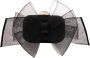 Jimmy Choo Cloud Micro satin handbag Zwart Dames - Thumbnail 1
