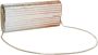 Jimmy Choo Rose Gold Silver Sweetie Clutch Pink Dames - Thumbnail 1