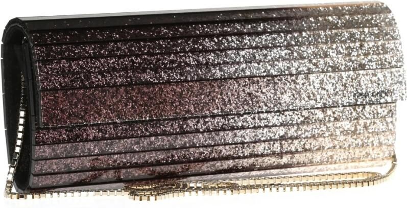 Jimmy Choo Zwarte Champagne Sweetie Clutch Tas Multicolor Dames - Foto 5