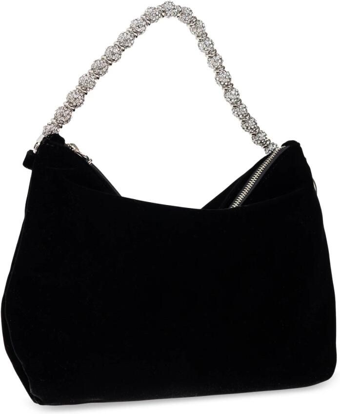Jimmy Choo Zwart Zilver Callie Clutch Tas Black Dames - Foto 7