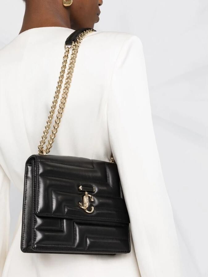 Jimmy Choo Varenne schoudertas Zwart - Foto 2