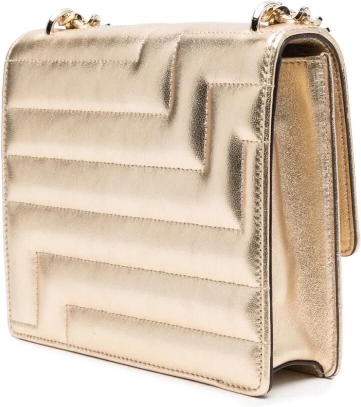 Jimmy Choo Shoppers Varenne Metallic Shoulder Bag in goud - Foto 8