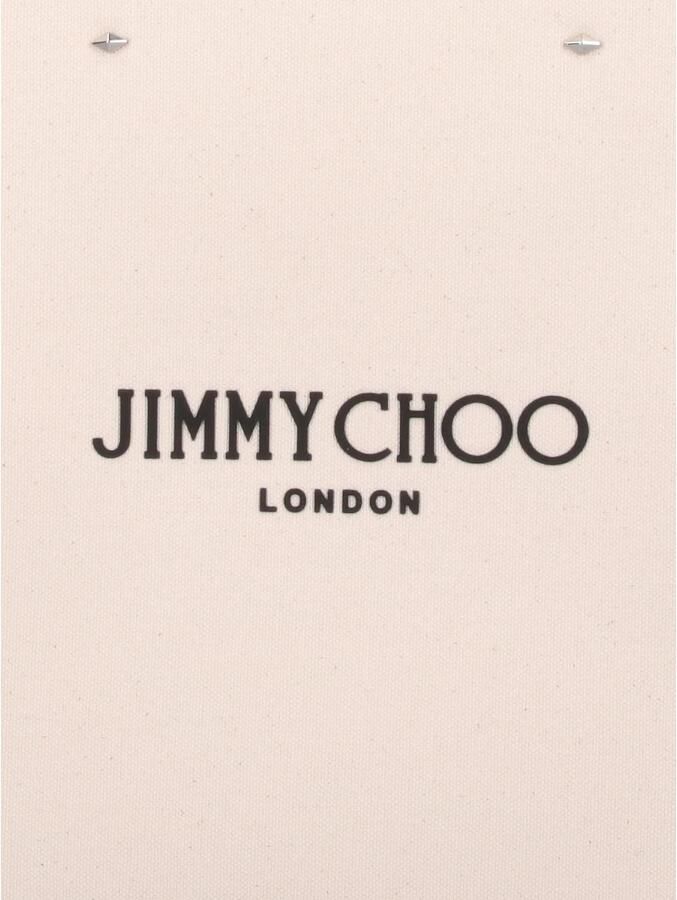 Jimmy Choo Shoppers & Totes "N S" Medium Canvas Tote – Beige in beige - Foto 3