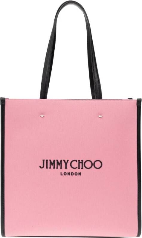 Jimmy Choo N S Medium shopper tas Roze Dames